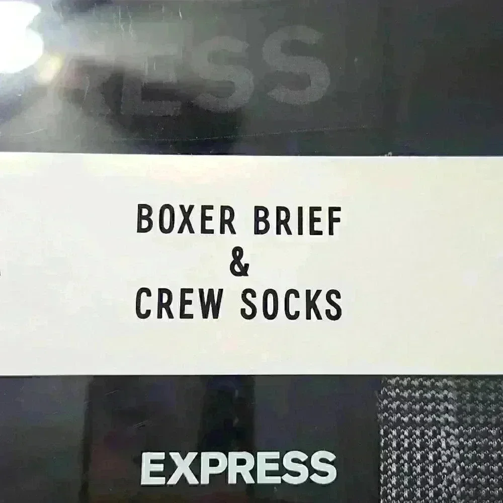 Boxer Briefs and Crew Socks Set